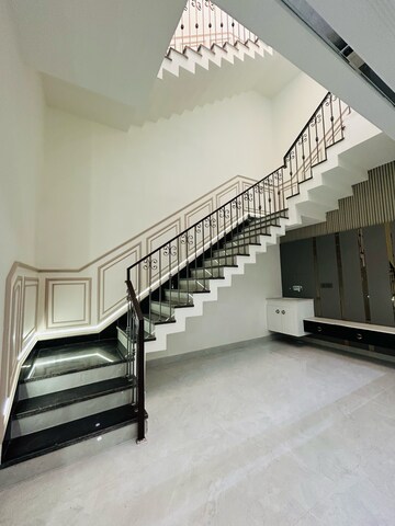 Staircase in 6 BHK Penthouse at Aerocity – for Sale