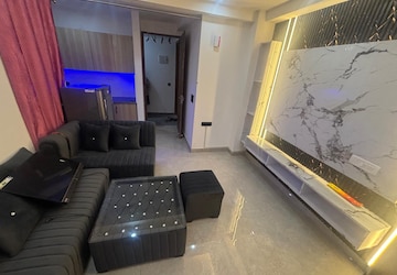 Living Room in 1 BHK Builder Floor at Saket – for Rent
