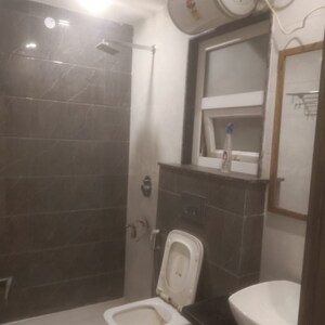 Bathroom in 3 BHK Apartment at Vasant Kunj – for Rent