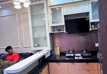 Kitchen in 1 BHK Apartment at Lodha Crown Kolshet, Kolshet Road – for Rent