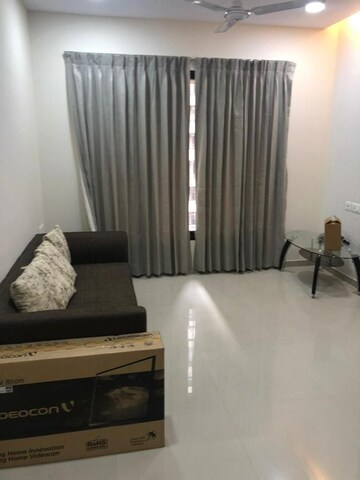 Living Room in 2 BHK Apartment at Bharat Ecovistas, Shilphata – for Sale