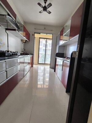 Kitchen in 3 BHK Apartment at Reliable Balaji Heights, Nerul – for Sale