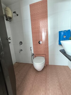 Bathroom in 3 BHK Apartment at Reliable Balaji Heights, Nerul – for Sale