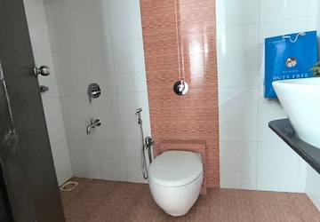 Bathroom in 3 BHK Apartment at Reliable Balaji Heights, Nerul – for Sale