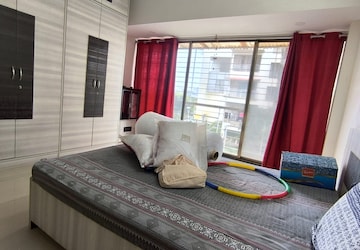 Bedroom in 3 BHK Apartment at Reliable Balaji Heights, Nerul – for Sale
