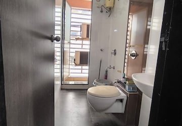 Bathroom in 3 BHK Apartment at Reliable Balaji Heights, Nerul – for Sale