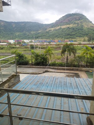 Balcony in 1 BHK Apartment at Krishna Amrut View, Karanjade – for Rent