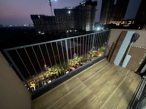 Balcony in 2 BHK Apartment at Godrej Boulevard, Manjari – for Rent