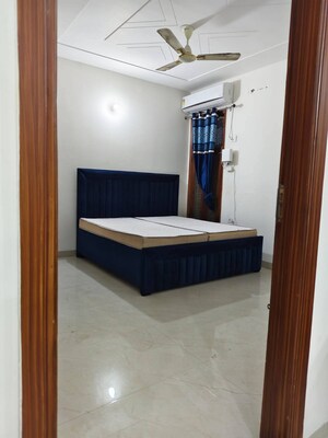 Bedroom in 3 BHK Builder Floor at Anamika Enclave, Sector 14 – for Rent