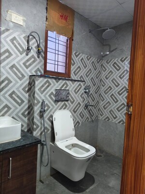 Bathroom in 3 BHK Builder Floor at Anamika Enclave, Sector 14 – for Rent