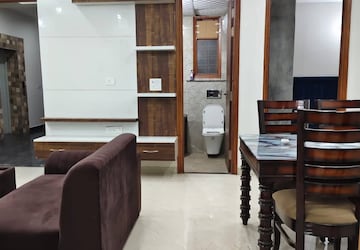 Living Room in 3 BHK Builder Floor at Anamika Enclave, Sector 14 – for Rent