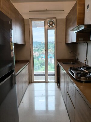 Balcony in 2 BHK Apartment at Mahaavir Darpan, Nerul – for Rent