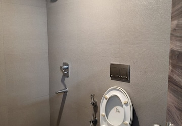 Bathroom in 2 BHK Apartment at Mahaavir Darpan, Nerul – for Rent