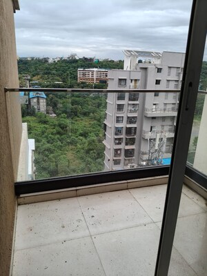 Balcony in 2 BHK Apartment at Mahaavir Darpan, Nerul – for Rent