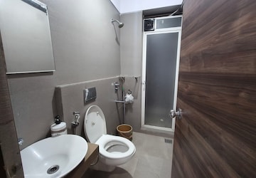 Bathroom in 2 BHK Apartment at Mahavir Apartment Nerul, Nerul – for Rent