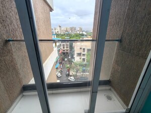 Balcony in 2 BHK Apartment at Mahavir Apartment Nerul, Nerul – for Rent