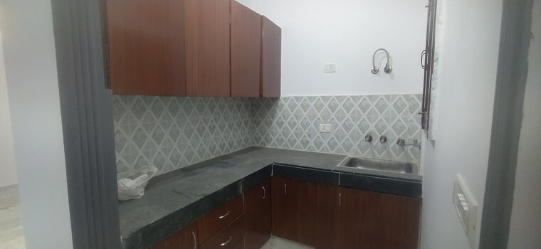 Kitchen, khirki extension 2 Bedroom 750 Sq.Ft. Builder Floor In Khirki Extension Delhi 9349003