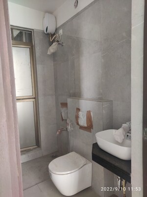 Bathroom in 2 BHK Apartment at Raymond Ten X Habitat, Pokhran Road No Two – for Rent