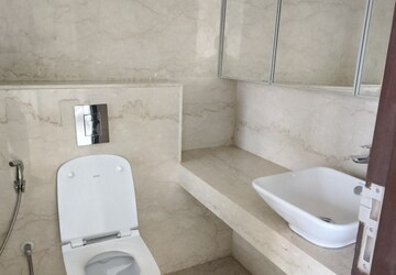 Bathroom in 3 BHK Apartment at Lodha Azzuro, Parel – for Rent
