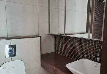 Bathroom in 3 BHK Apartment at Lodha Azzuro, Parel – for Rent