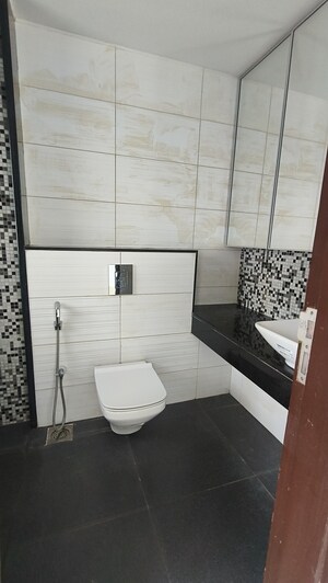 Attached Bathroom in 3 BHK Apartment at Lodha Azzuro, Parel – for Rent