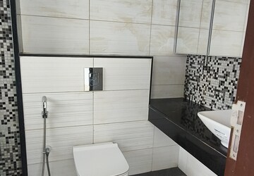 Attached Bathroom in 3 BHK Apartment at Lodha Azzuro, Parel – for Rent