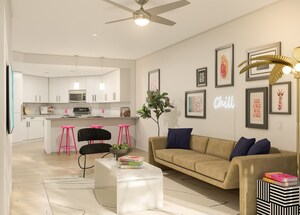 Team Area in 2 BHK Apartment at Raheja Classique, Andheri West – for Rent