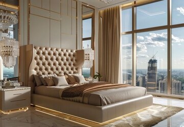 Bedroom in 4 BHK Apartment at DLF Privana South, Sector 76 – for Sale