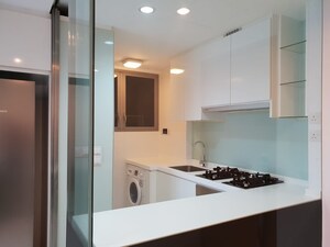 Kitchen in 2 BHK Apartment at Bini Winspace Amelio, Andheri West – for Rent