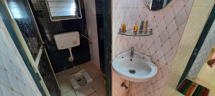 Bathroom, datar-enclave 1 Bedroom 485 Sq.Ft. Apartment In Belawali Thane 9349065