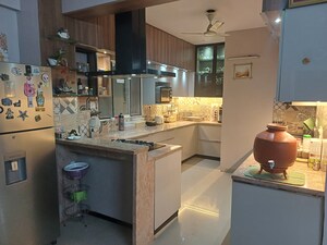 Kitchen in 3 BHK Penthouse at Sun N Moon Belvedere Park, New Sanganer Road – for Sale