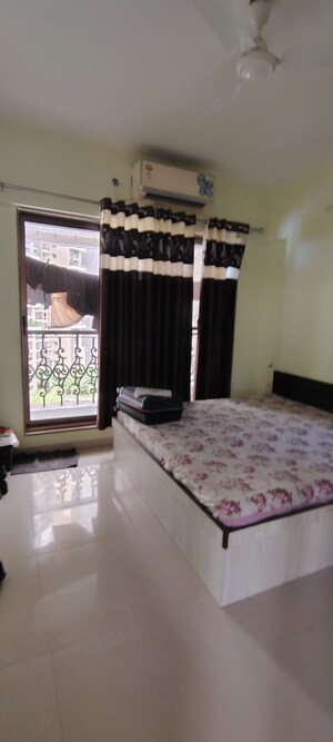 Bedroom in 2 BHK Apartment at Vighnahar Heights, Nerul – for Rent