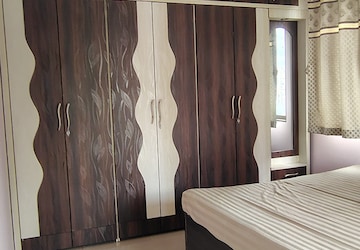 Bedroom in 2 BHK Apartment at Vighnahar Heights, Nerul – for Rent