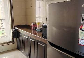 Kitchen in 2 BHK Apartment at Vighnahar Heights, Nerul – for Rent