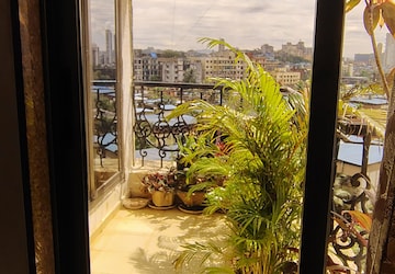 Balcony in 2 BHK Apartment at Vighnahar Heights, Nerul – for Rent