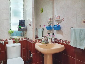 Bathroom in 3 BHK Apartment at Mary Ellen Apartment, Jogeshwari West – for Rent