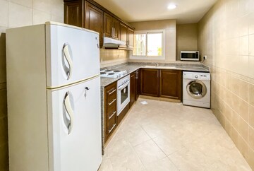 Kitchen in 3 BHK Apartment at Mary Ellen Apartment, Jogeshwari West – for Rent