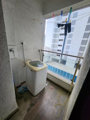 Master Bedroom in 1 RK Apartment at Gera World of Joy, Kharadi – for Rent