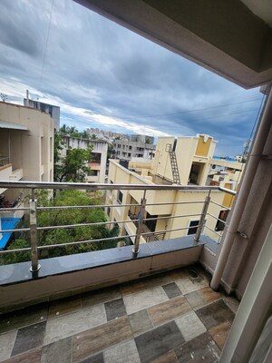 Balcony in 1 BHK Apartment at Bramhacorp Water Bay, Kalyani Nagar – for Rent