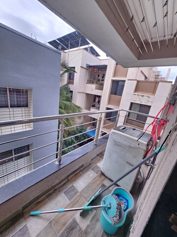 Balcony in 1 BHK Apartment at Bramhacorp Water Bay, Kalyani Nagar – for Rent