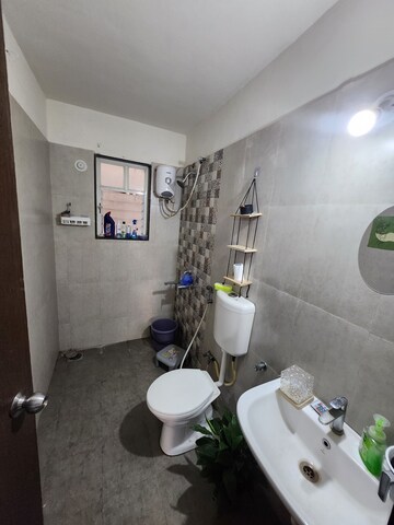 Bathroom in 1 BHK Apartment at Bramhacorp Water Bay, Kalyani Nagar – for Rent