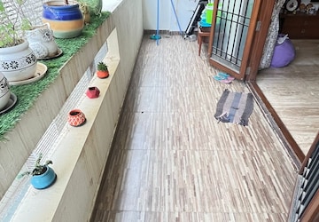 Balcony in 4 BHK Builder Floor at Hsr Layout – for Rent