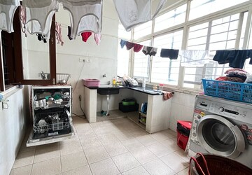 Kitchen in 4 BHK Builder Floor at Hsr Layout – for Rent