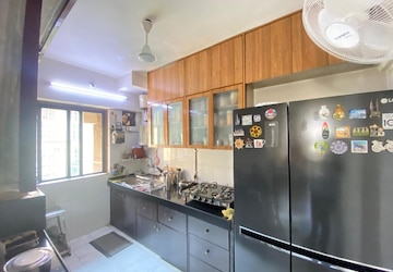 Kitchen in 2 BHK Apartment at Hiranandani Gardens Birchwood, Powai – for Rent