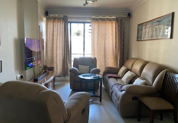 Living Room in 2 BHK Apartment at Hiranandani Gardens Birchwood, Powai – for Rent