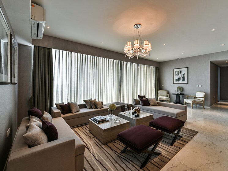 Living Room, rna-mirage 6 Bedroom 5500 Sq.Ft. Apartment In Worli Mumbai 9349194