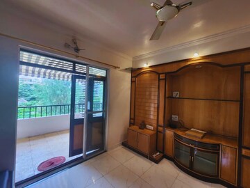 Living Room in 3 BHK Penthouse at Aashiyana Park, Aundh – for Rent