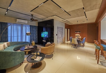 Living Room in 3 BHK Apartment at Purva Atmosphere, Keshav Nagar – for Sale