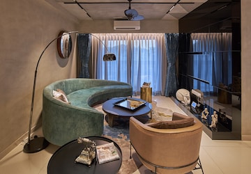 Living Room in 3 BHK Apartment at Purva Atmosphere, Keshav Nagar – for Sale