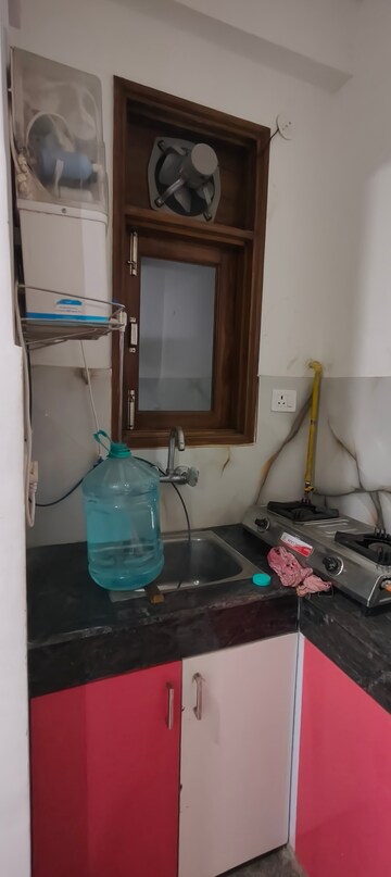Kitchen in 1 RK Builder Floor at Chattarpur – for Rent